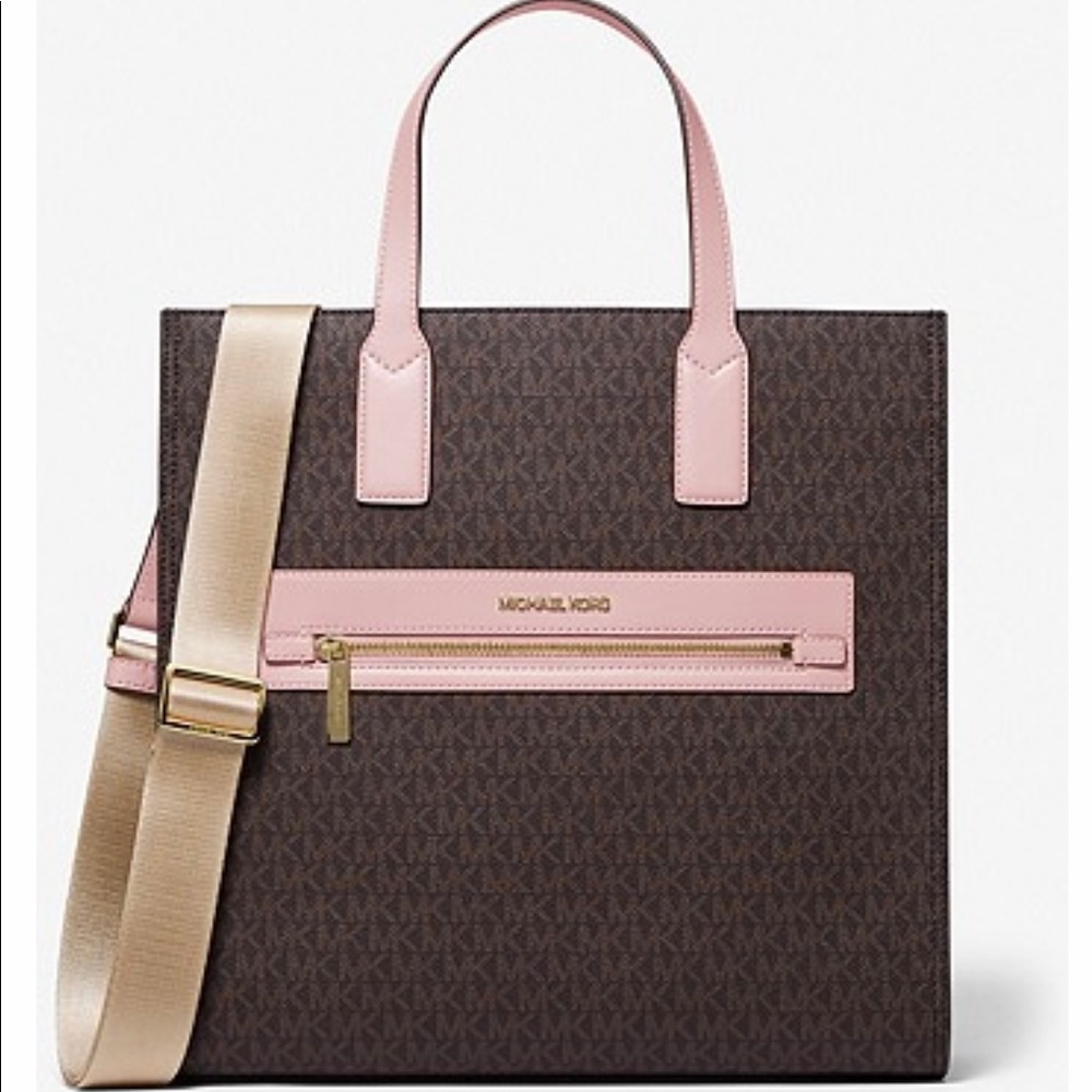 Michael Kors Kenley Large Logo Tote Bag.